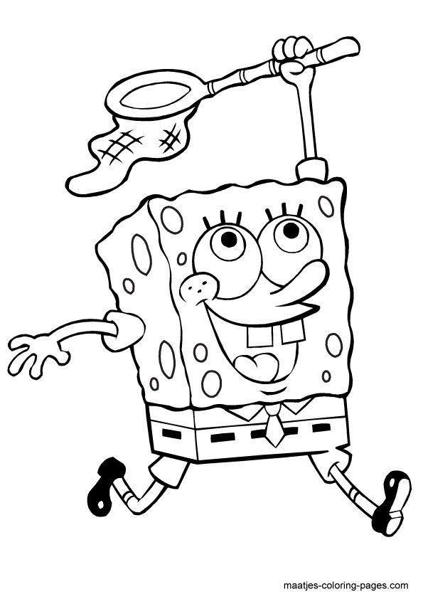 Sponge Bob kolorowanki